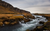 Sterke stroming in zuid IJsland