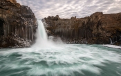 Wellicht de mooiste waterval van  IJsland,  de Aldeyjarfoss