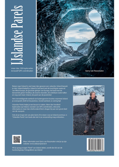 Boekcover van het boek IJslandse Parels. Locaties, foto's coördinaten en meer. Koffietafelboek, reisboek, naslagwerk